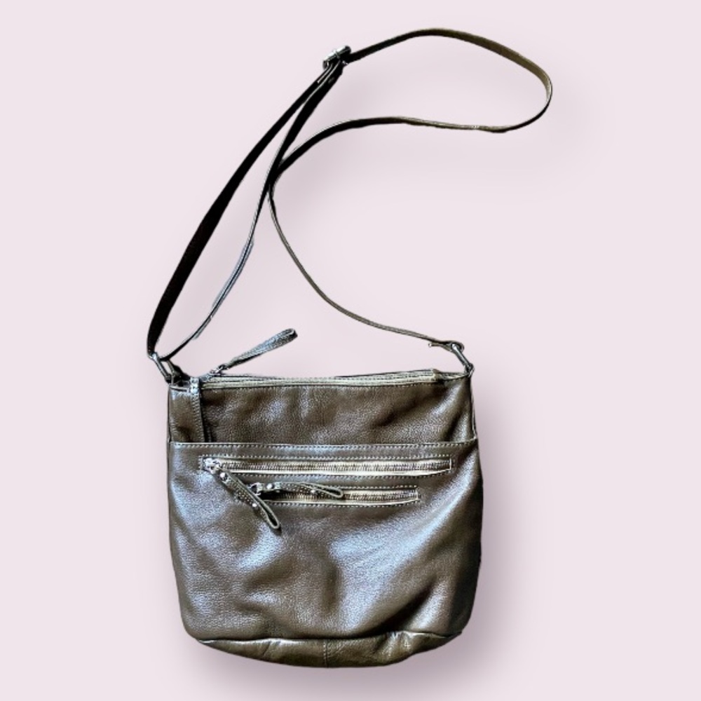 Great American Leather Works Cross Body Bag in Brown
